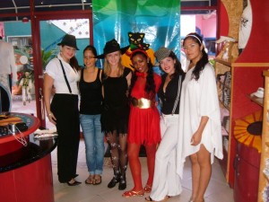 Del Store Staff Halloween in Aruba