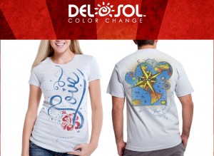 Color-Changing Shirt Designs by Del Sol