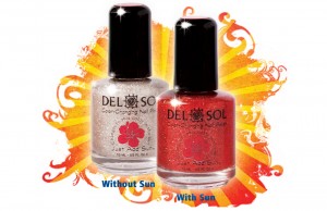 Del Sol Color Changing Nail Polish - Ruby Slipper