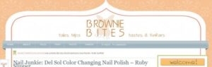 Brownie Bites Blog Reviews Del Sol Color Changing Nail Polish