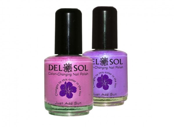 Del Sol's foxy color changing nail polish