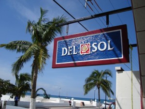 del sol cozumel sign from 2005