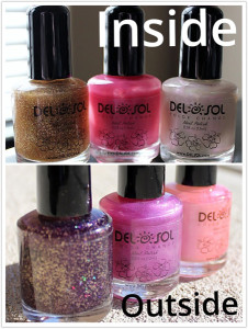 del sol color changing nail polishes