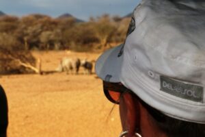 Del Sol donation & safari in Africa, color change hat