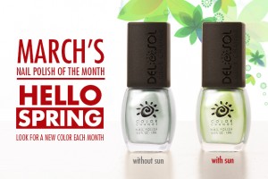 March 2014's Del Sol Color-Changing Nail Polish of the Month