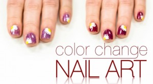daisy design nail art tutorial