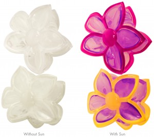 Sun Accents Color-Changing Hair Clips