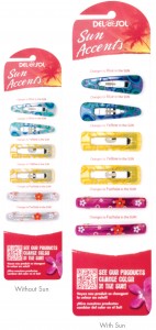 Del Sol Sun Accents Hair Accessories - Variety Barrette Pack