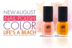 Del Sol August Color-Changing Nail Polish of the Month, Life's A Beach